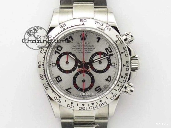 MiroTime 0520 Daytona 116520 SS YG UBF Best Edition Ice Blue MOP Crystal Markers Dial on SS YG Bracelet A Casual 2936